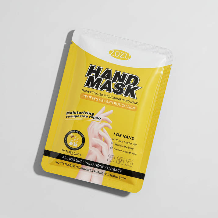 Djupt återfraktande handmask