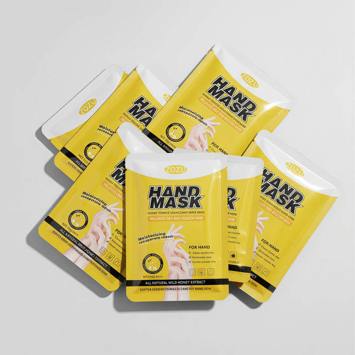 Djupt återfraktande handmask