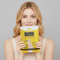 Djupt återfraktande handmask