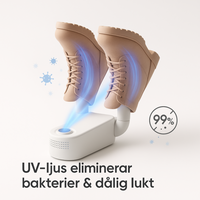 ShoeCare™ - Elektrisk skotork med UV-ljus som eliminerar bakterier & dålig lukt